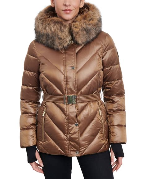 michael kors spring coats|michael kors husk coat women.